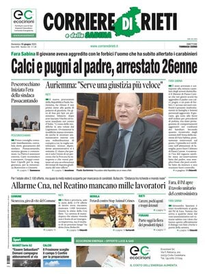 Corriere di Rieti e della Sabina