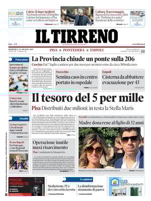Il Tirreno (Pisa, Pontedera)