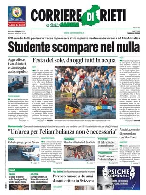Corriere di Rieti e della Sabina
