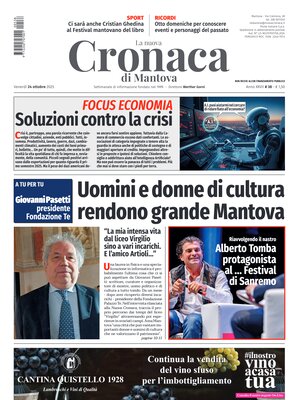 La nuova Cronaca di Mantova