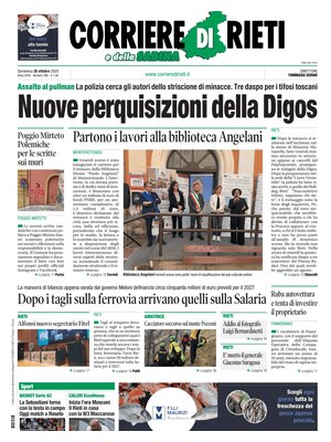 Corriere di Rieti e della Sabina