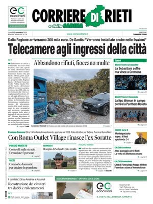 Corriere di Rieti e della Sabina