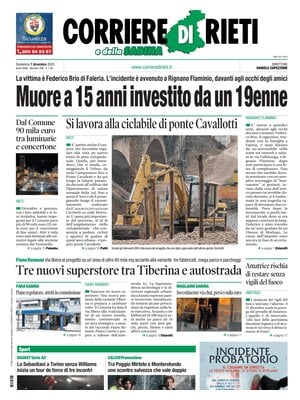 Corriere di Rieti e della Sabina