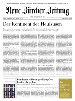 NZZ (Neue Zürcher Zeitung)