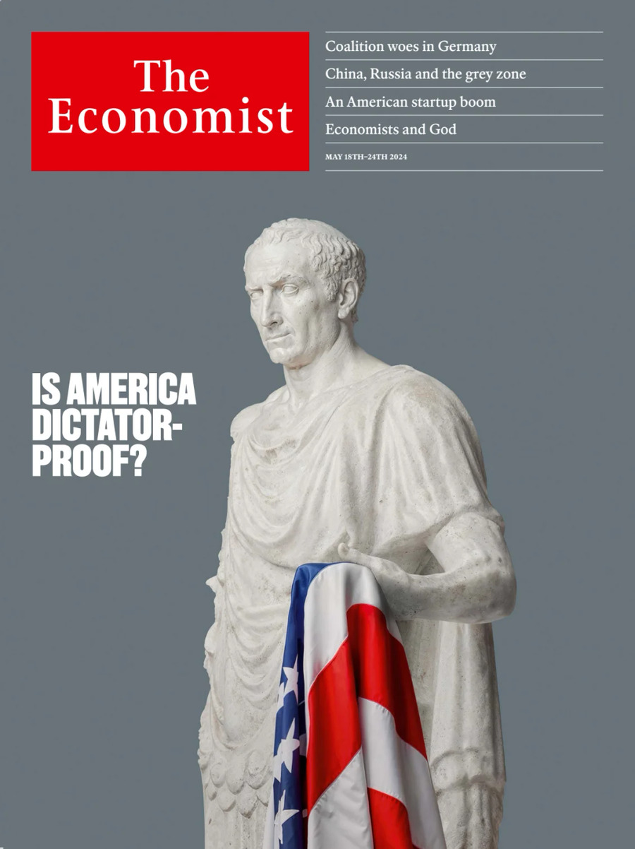 Copertina The Economist 18/05/2024