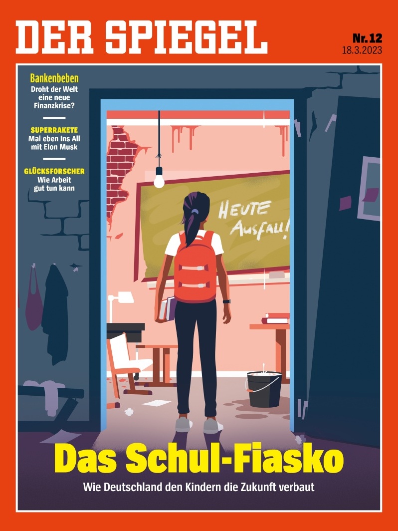 Copertina Der Spiegel 18/03/2023