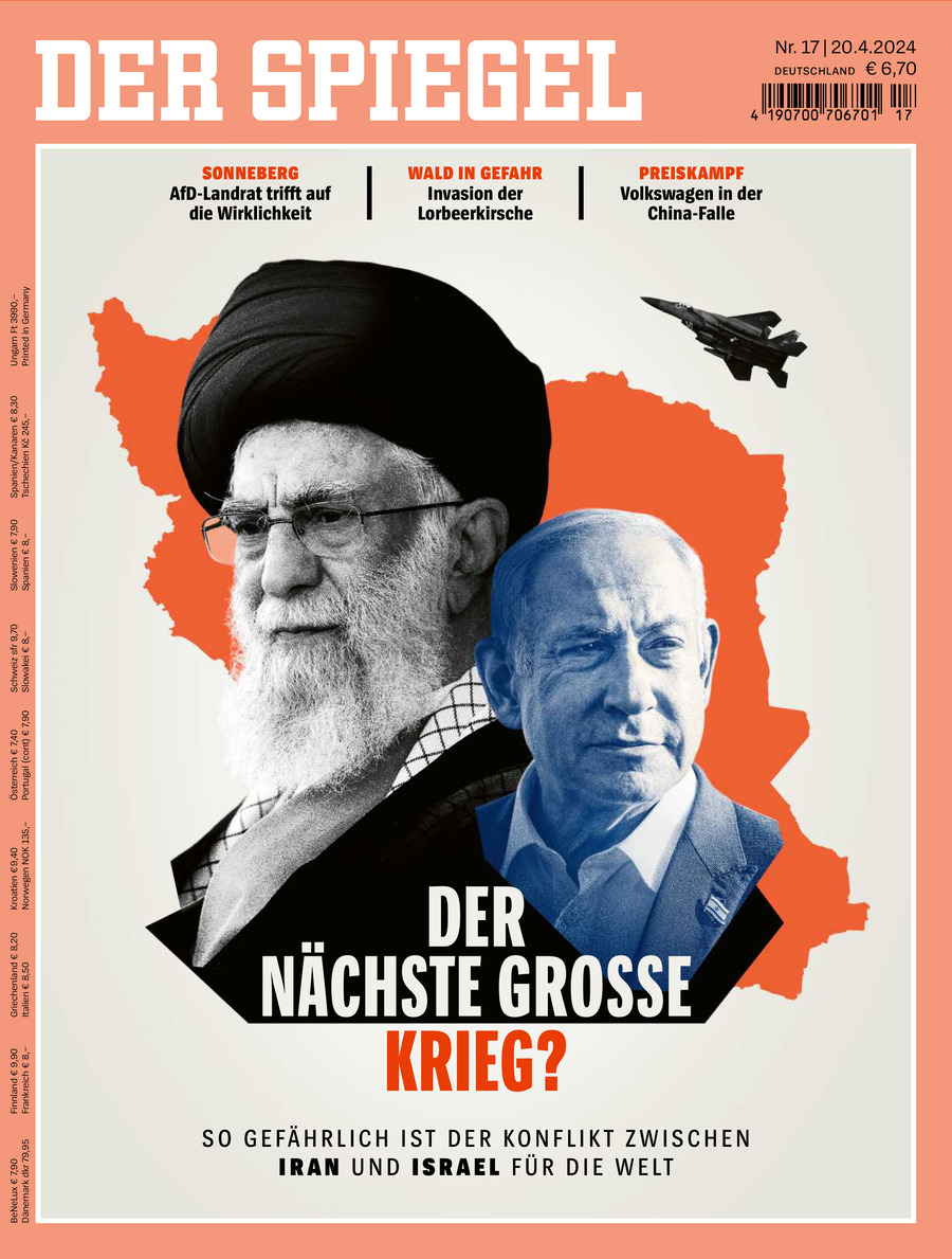 Copertina Der Spiegel 20/04/2024