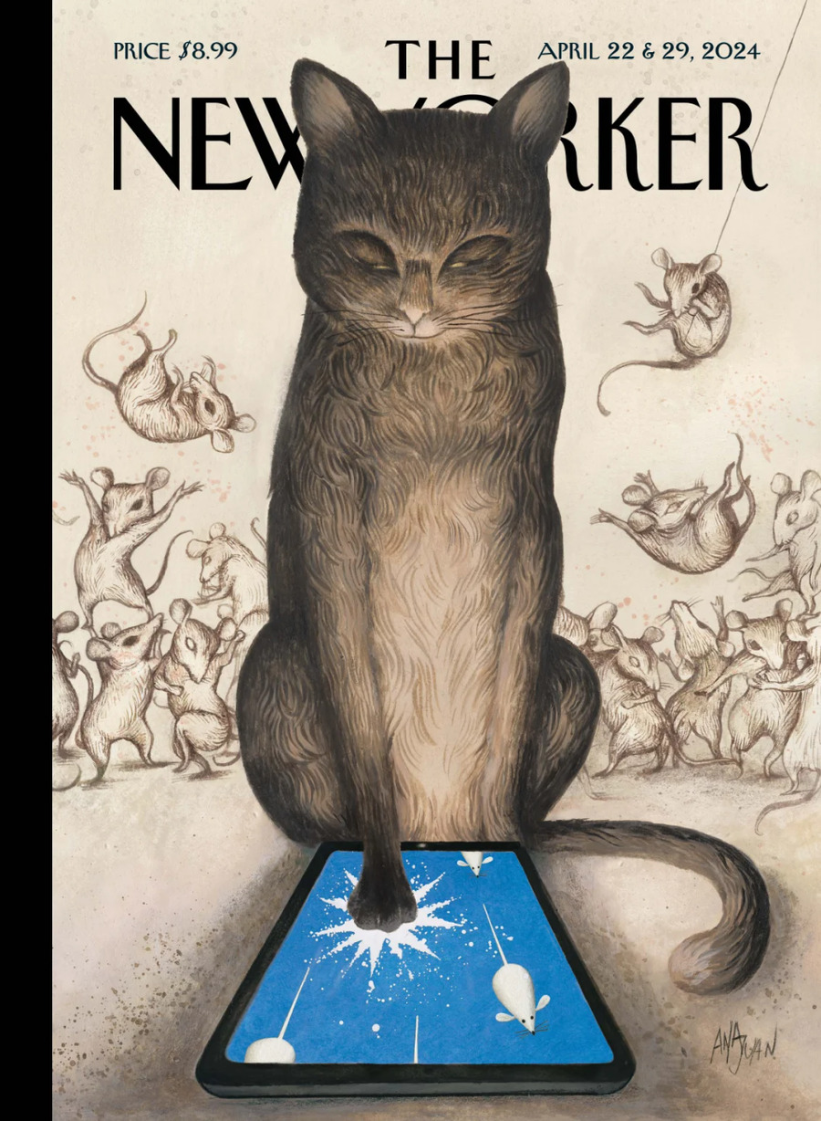 Copertina The New Yorker 22/04/2024