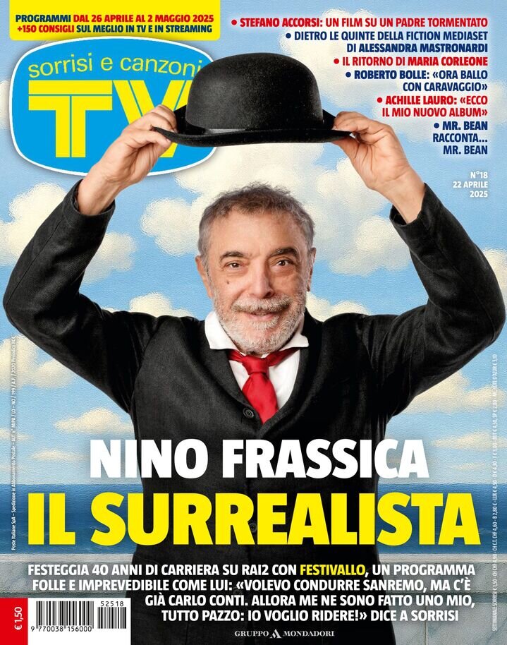 Copertina TV Sorrisi e Canzoni 22/04/2025