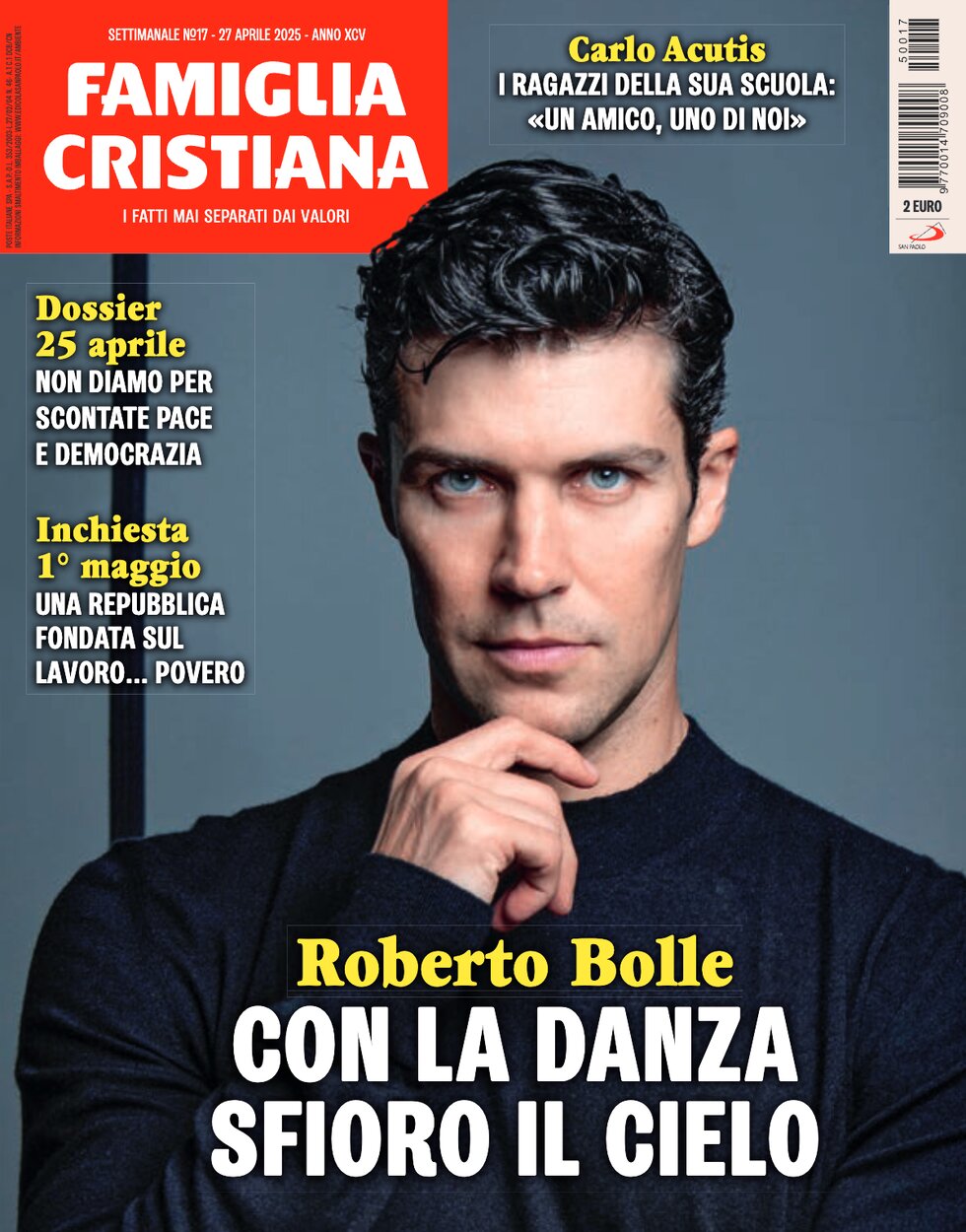 Copertina Famiglia Cristiana 24/04/2025