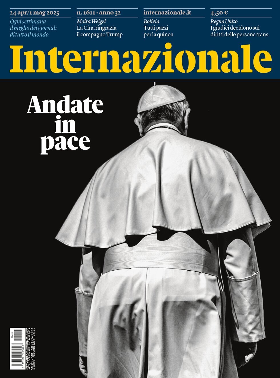 Copertina Internazionale 24/04/2025