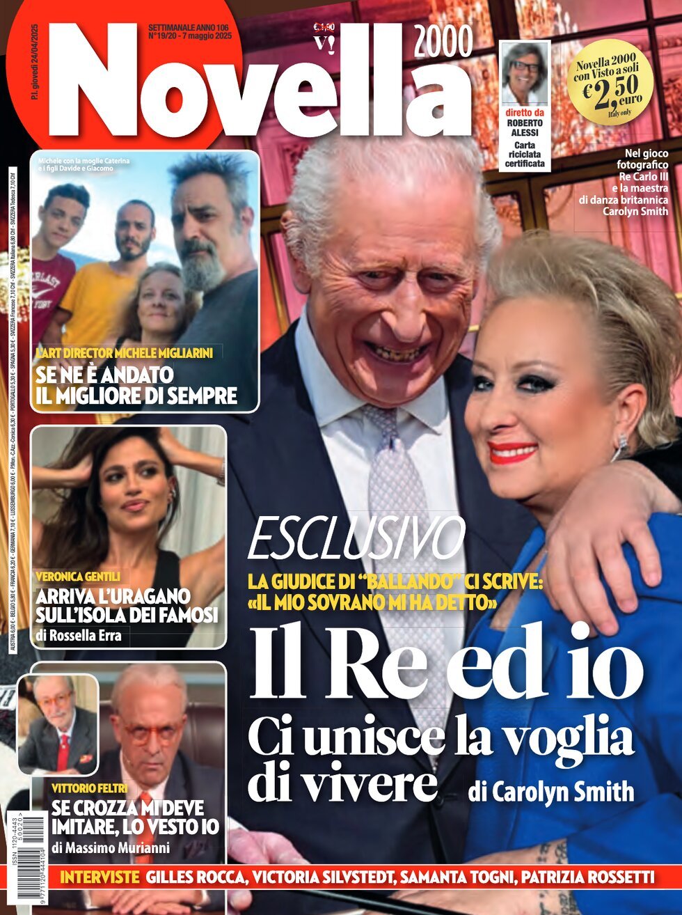 Copertina Novella 2000 24/04/2025