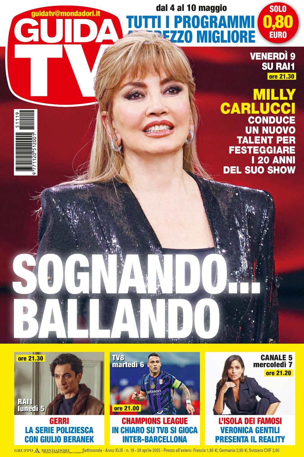 Copertina Guida TV 29/04/2025