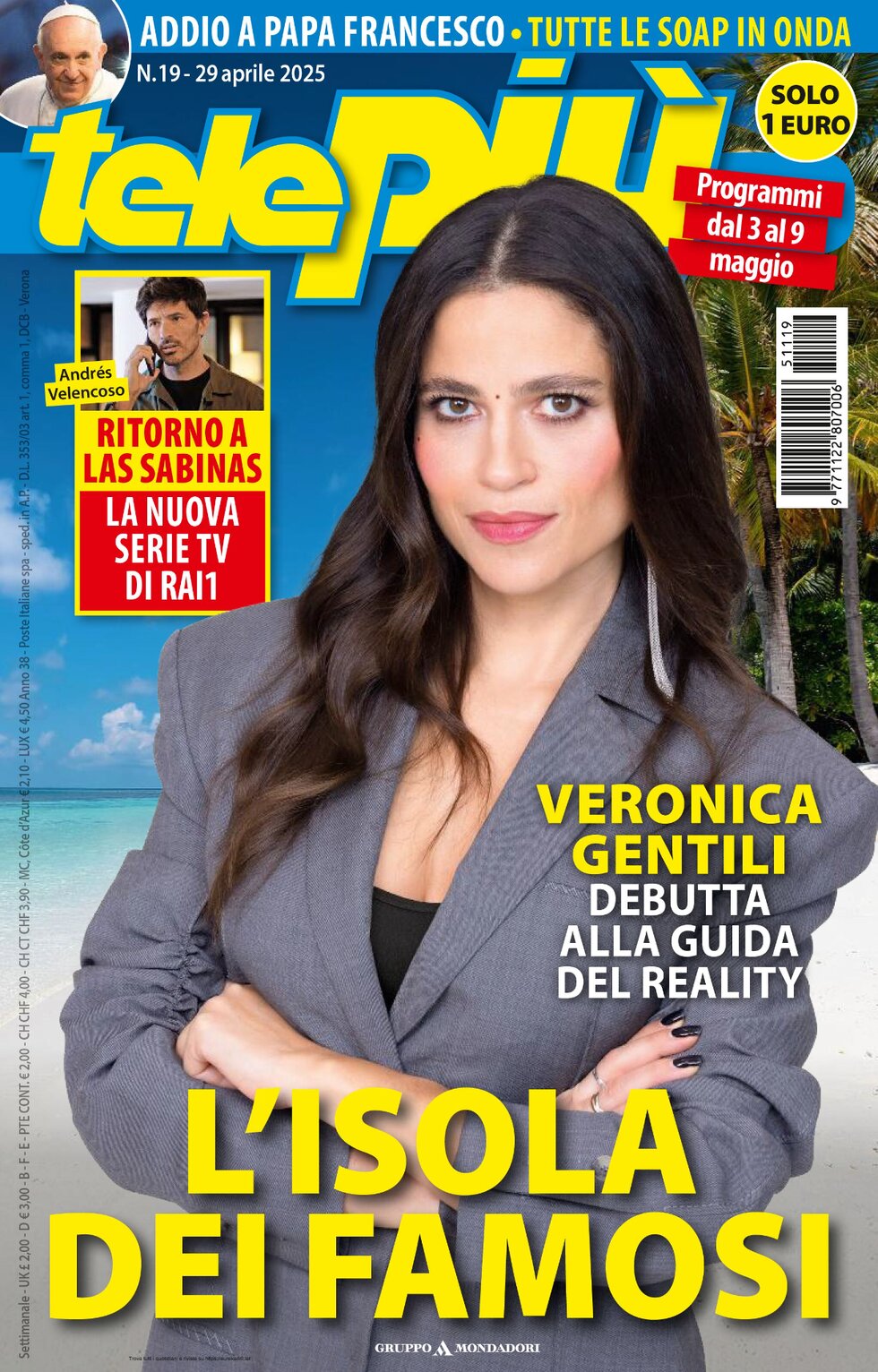 Copertina Telepiù 29/04/2025