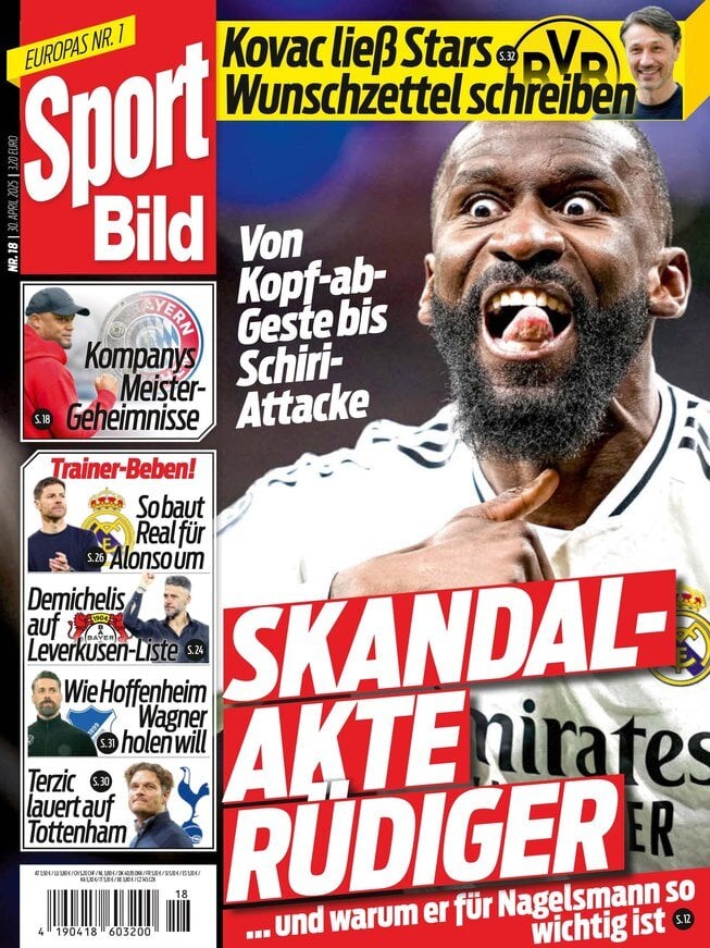Copertina Sport Bild 30/04/2025