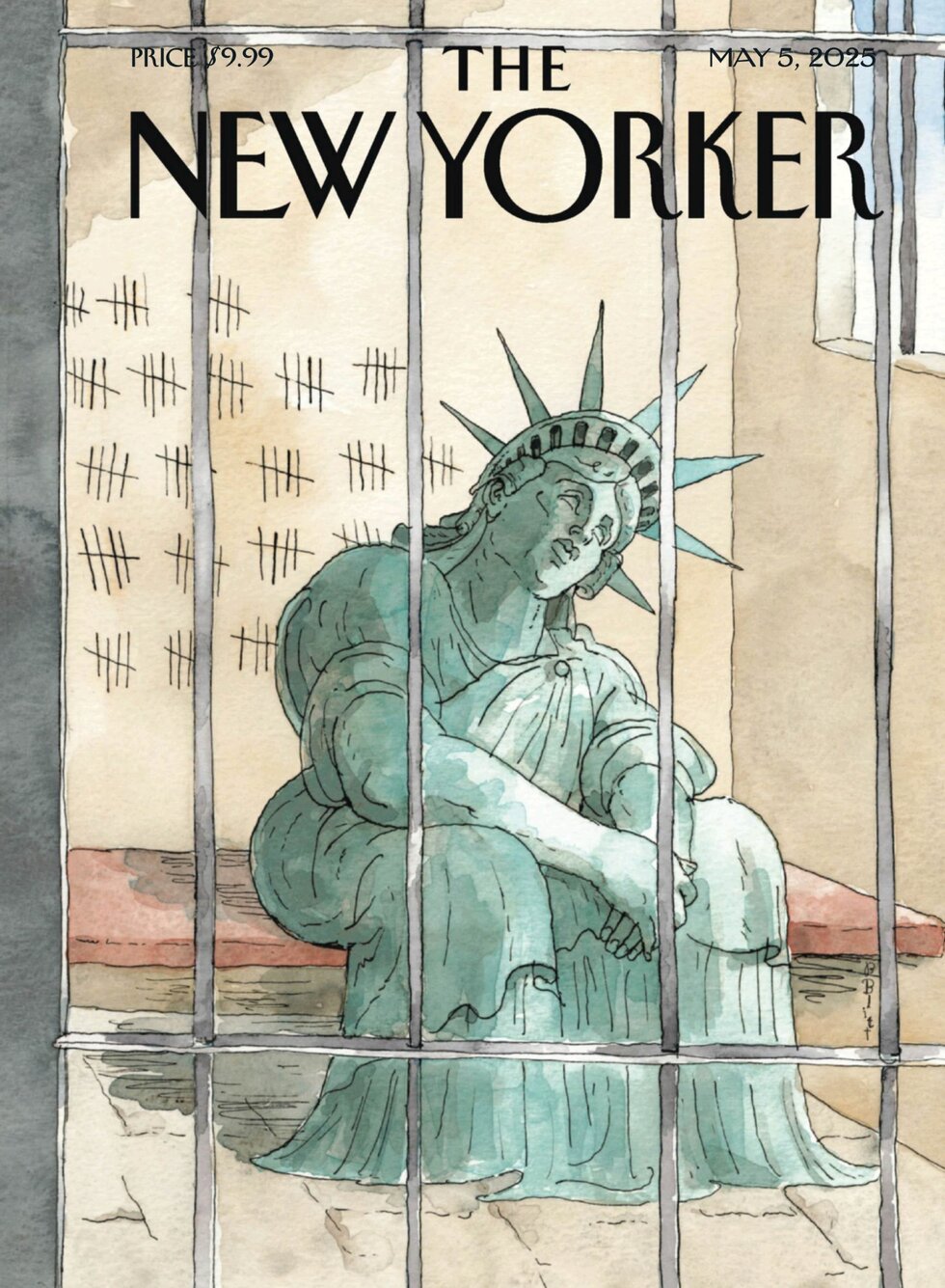 Copertina The New Yorker 30/04/2025