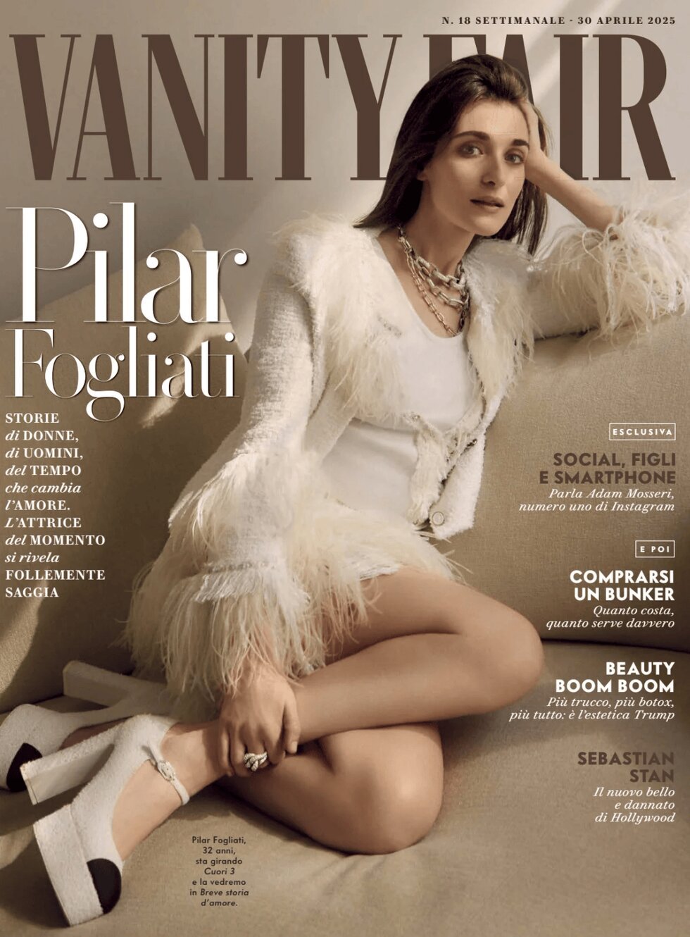 Copertina Vanity Fair (Italia) 30/04/2025