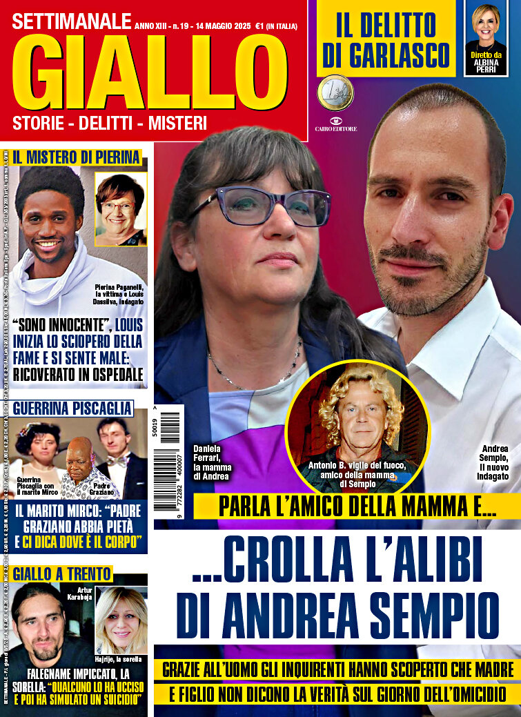 Copertina Giallo 09/05/2025
