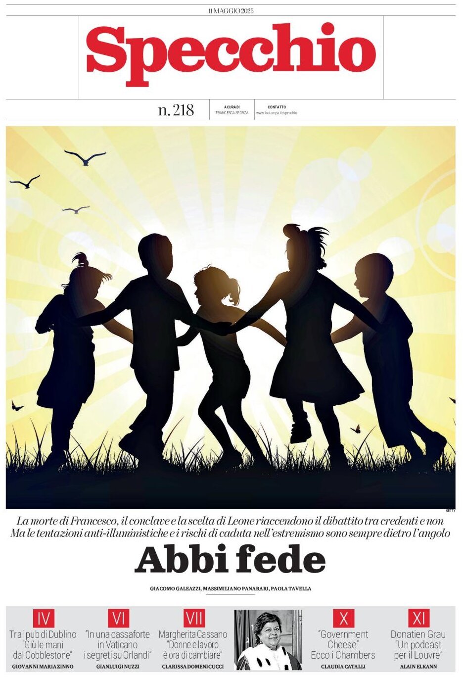Copertina Specchio 12/05/2025