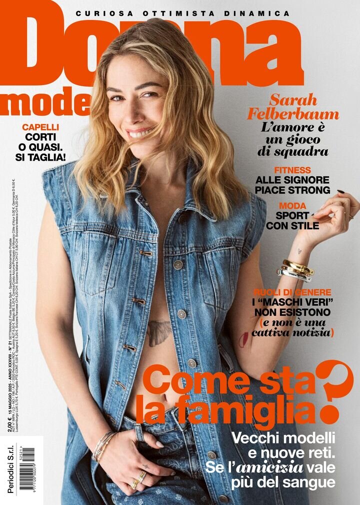 Copertina Donna Moderna 15/05/2025