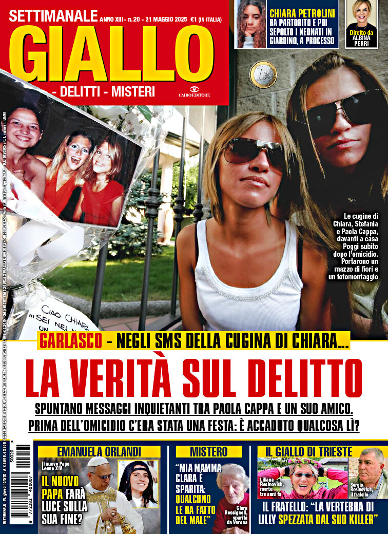 Copertina Giallo 20/05/2025