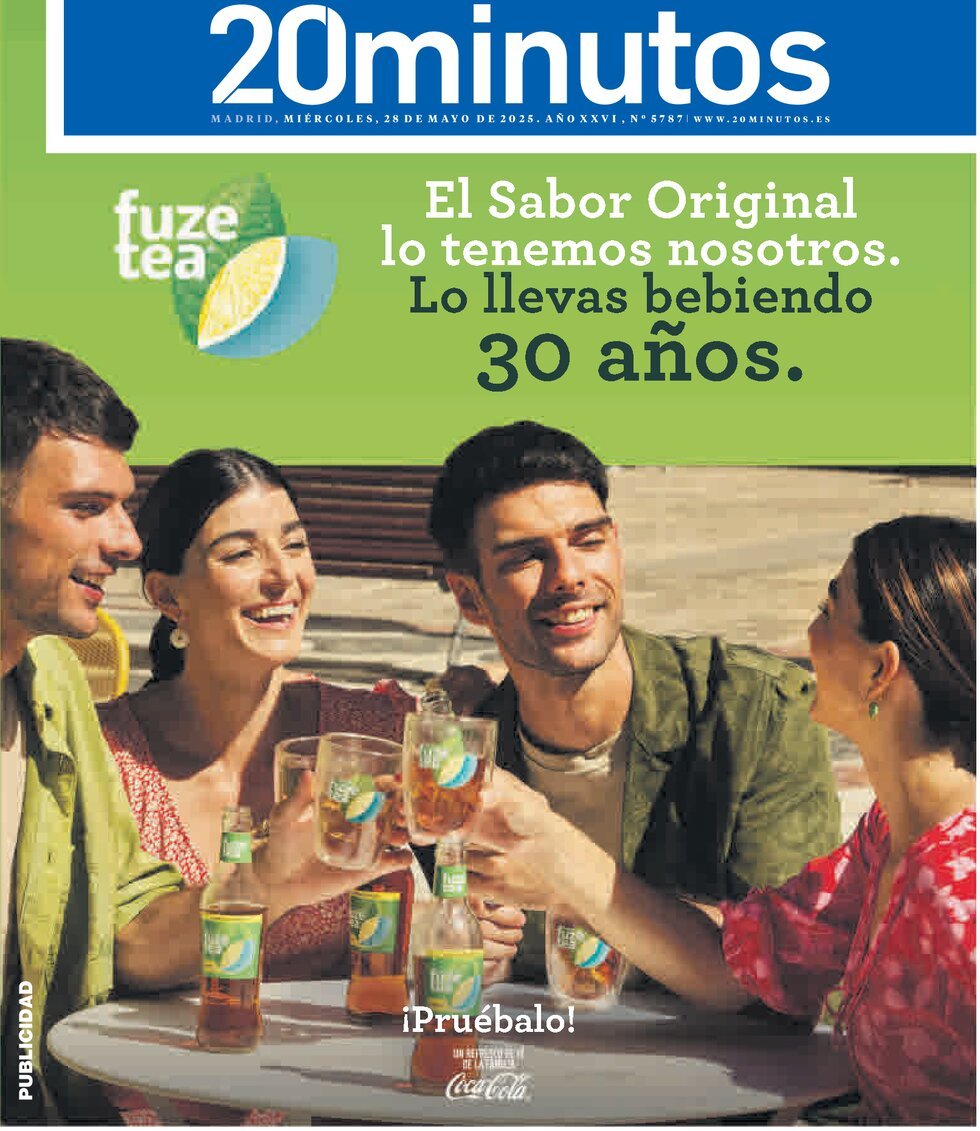 Prima Pagina 20 minutos (Madrid) 28/05/2025