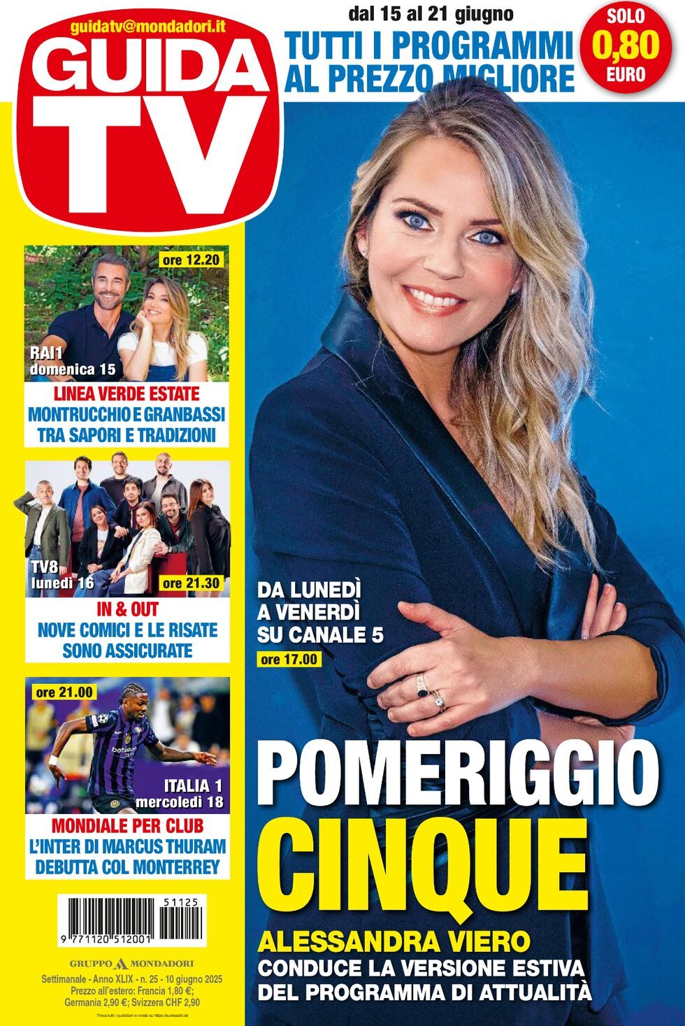 Copertina Guida TV 10/06/2025