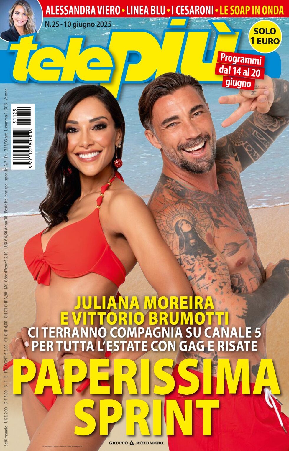 Copertina Telepiù 10/06/2025