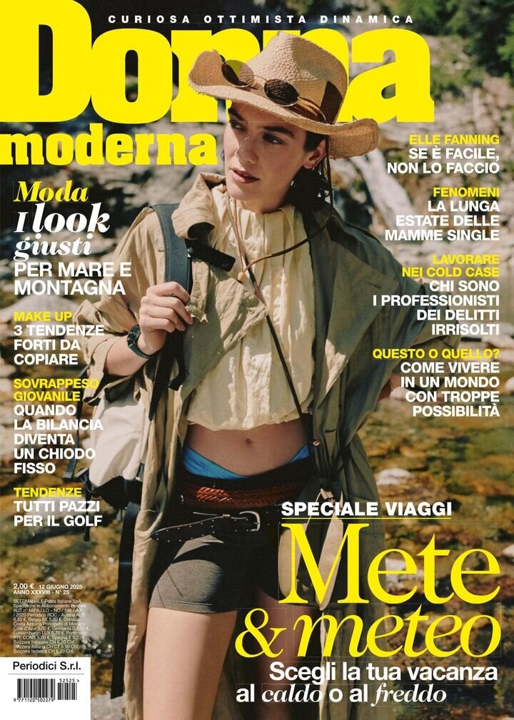 Copertina Donna Moderna 12/06/2025