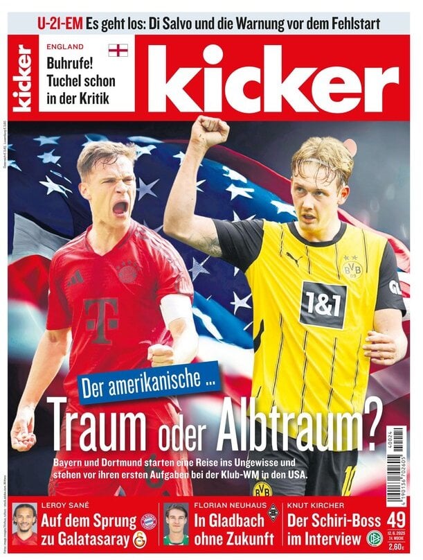 Copertina Kicker 12/06/2025