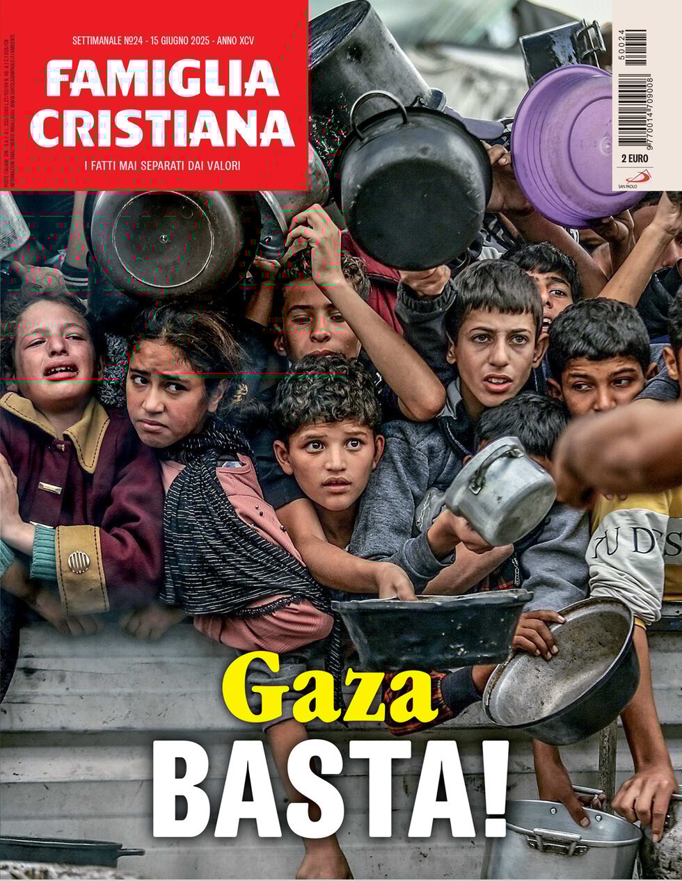 Copertina Famiglia Cristiana 12/06/2025