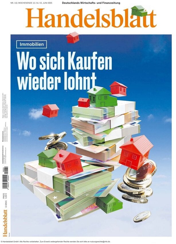 Prima Pagina Handelsblatt 15/06/2025