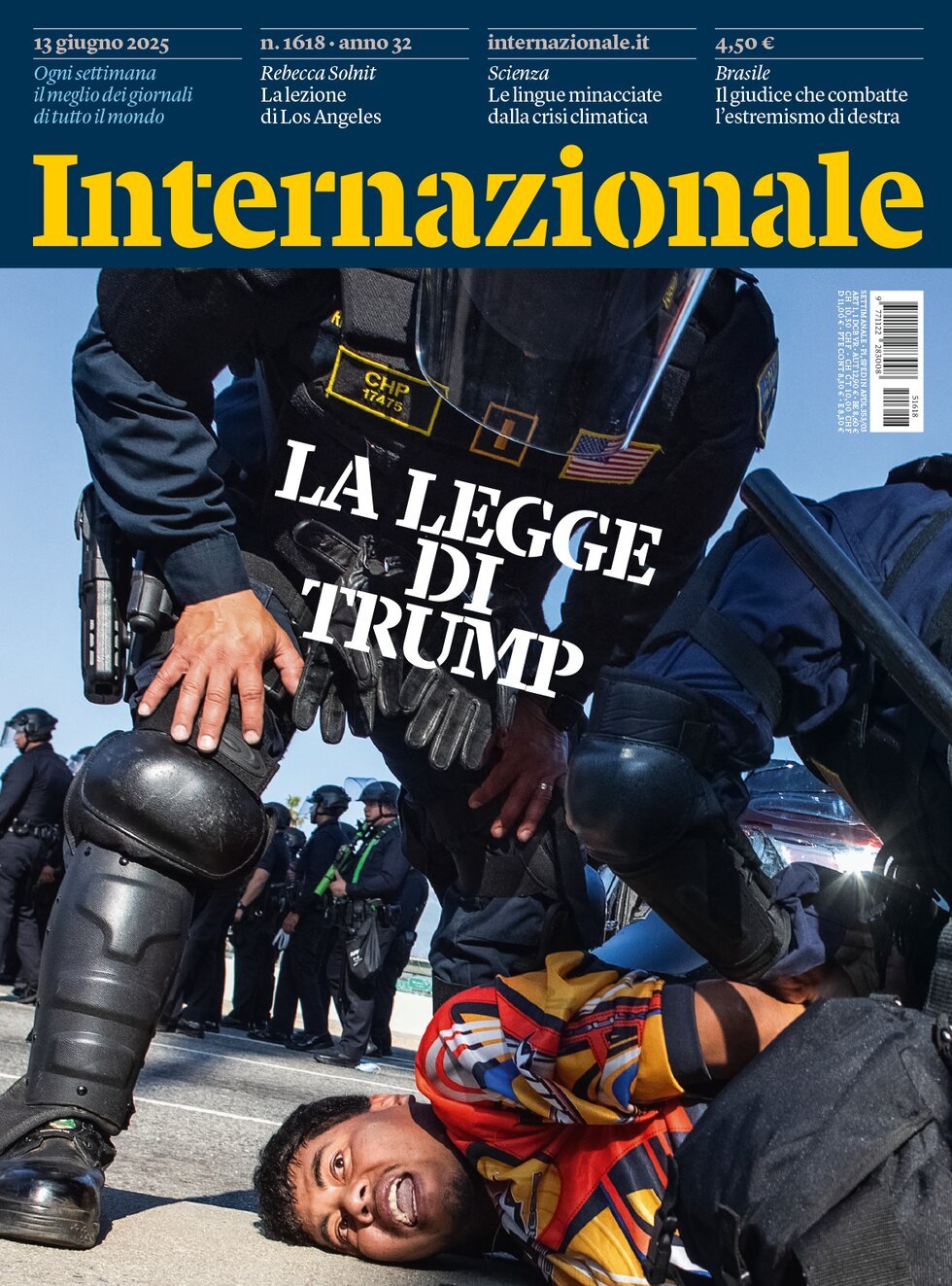Copertina Internazionale 13/06/2025