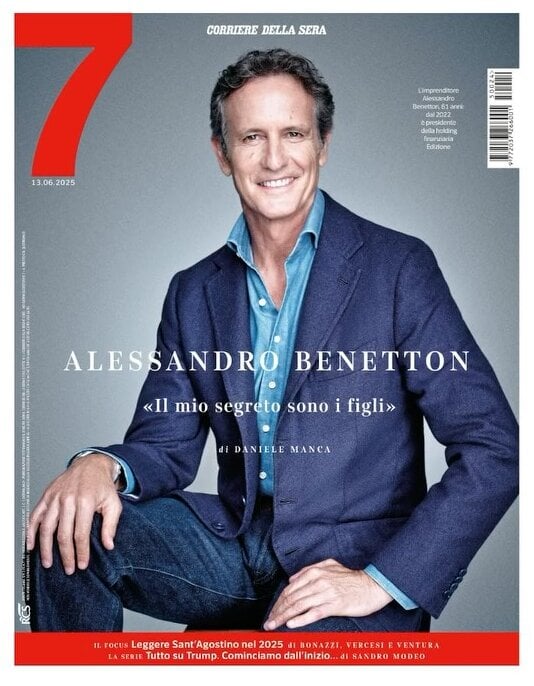 Copertina Sette (Corriere della Sera) 13/06/2025