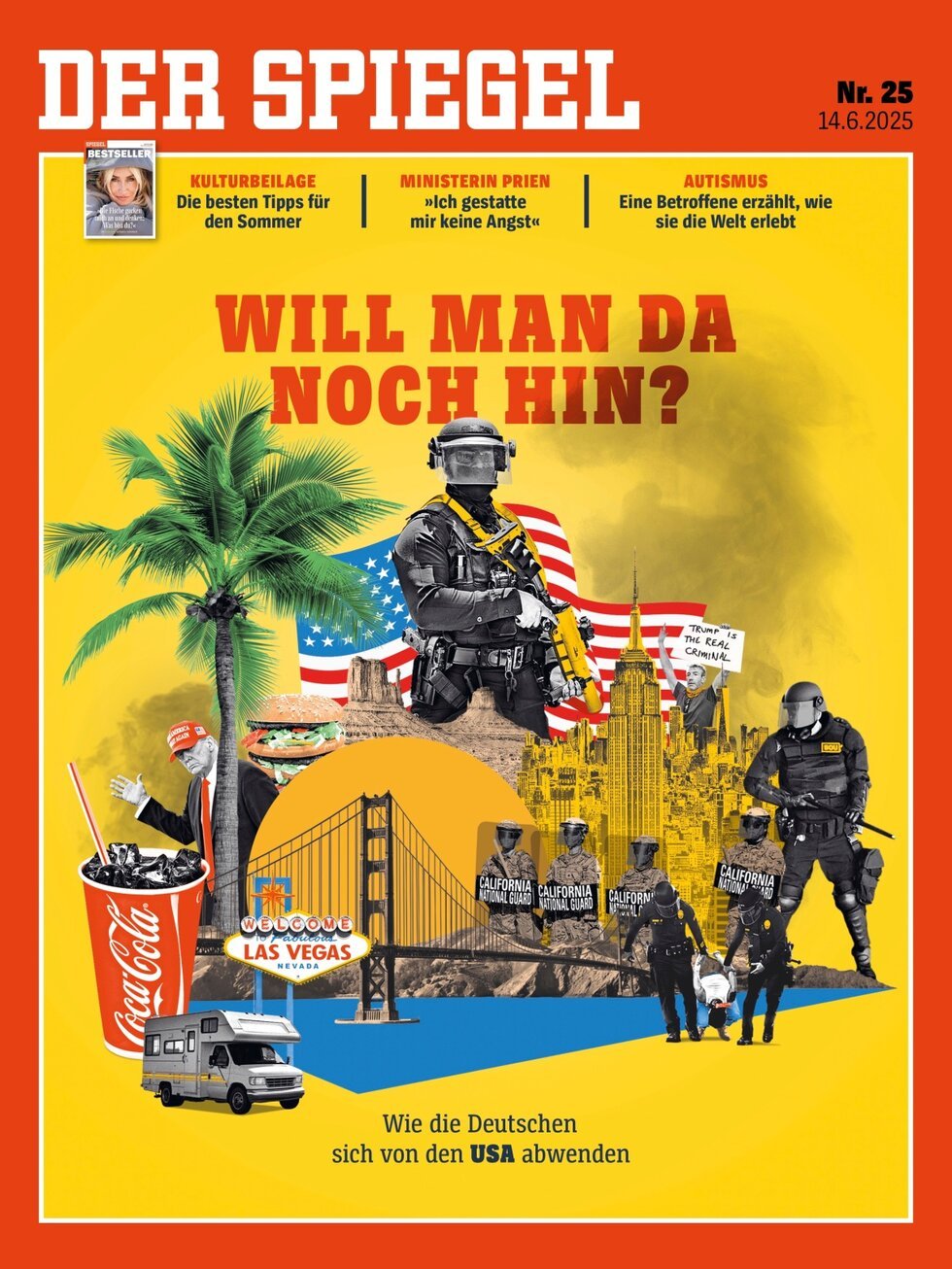 Copertina Der Spiegel 14/06/2025