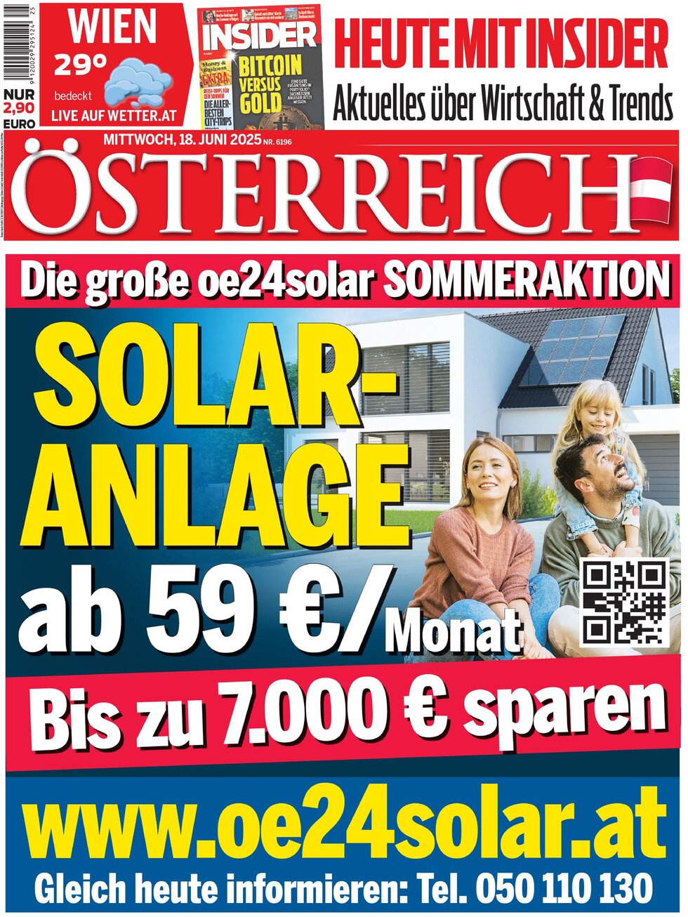 Prima Pagina Österreich 18/06/2025
