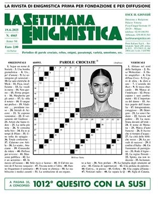 Copertina La Settimana Enigmistica 19/06/2025