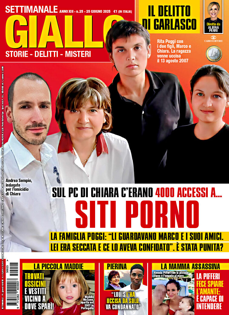 Copertina Giallo 20/06/2025