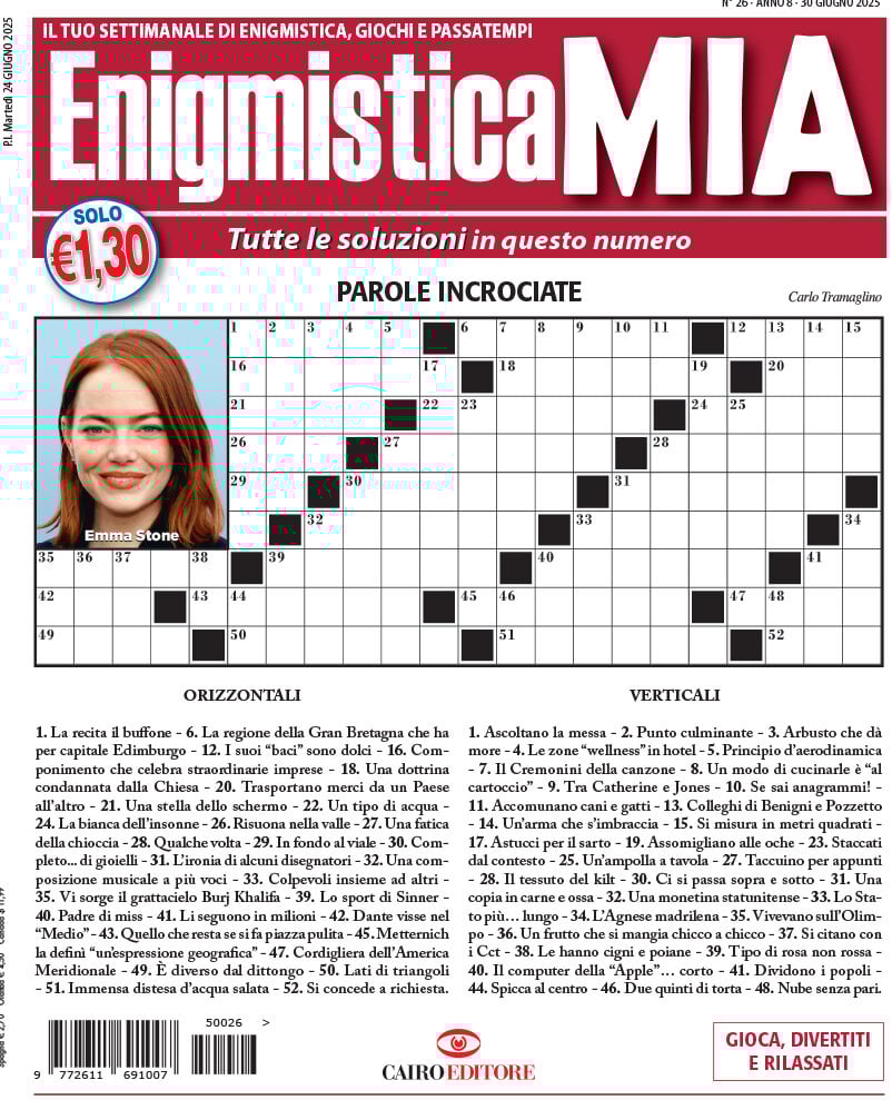 Copertina Enigmistica MIA 24/06/2025