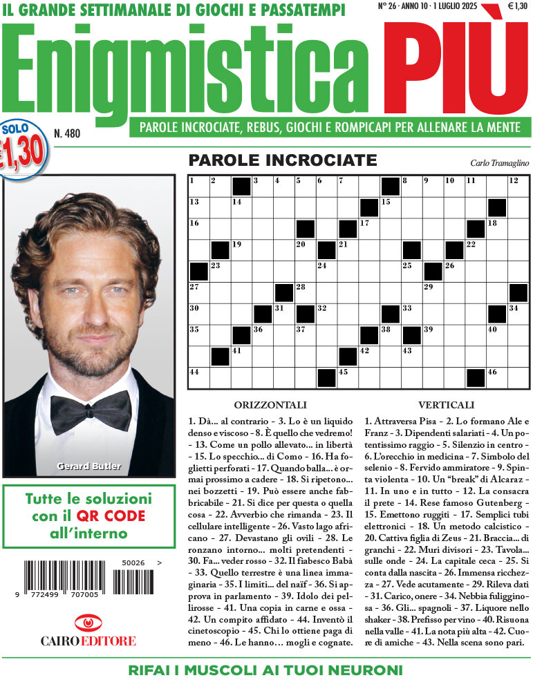 Copertina Enigmistica PIÙ 25/06/2025