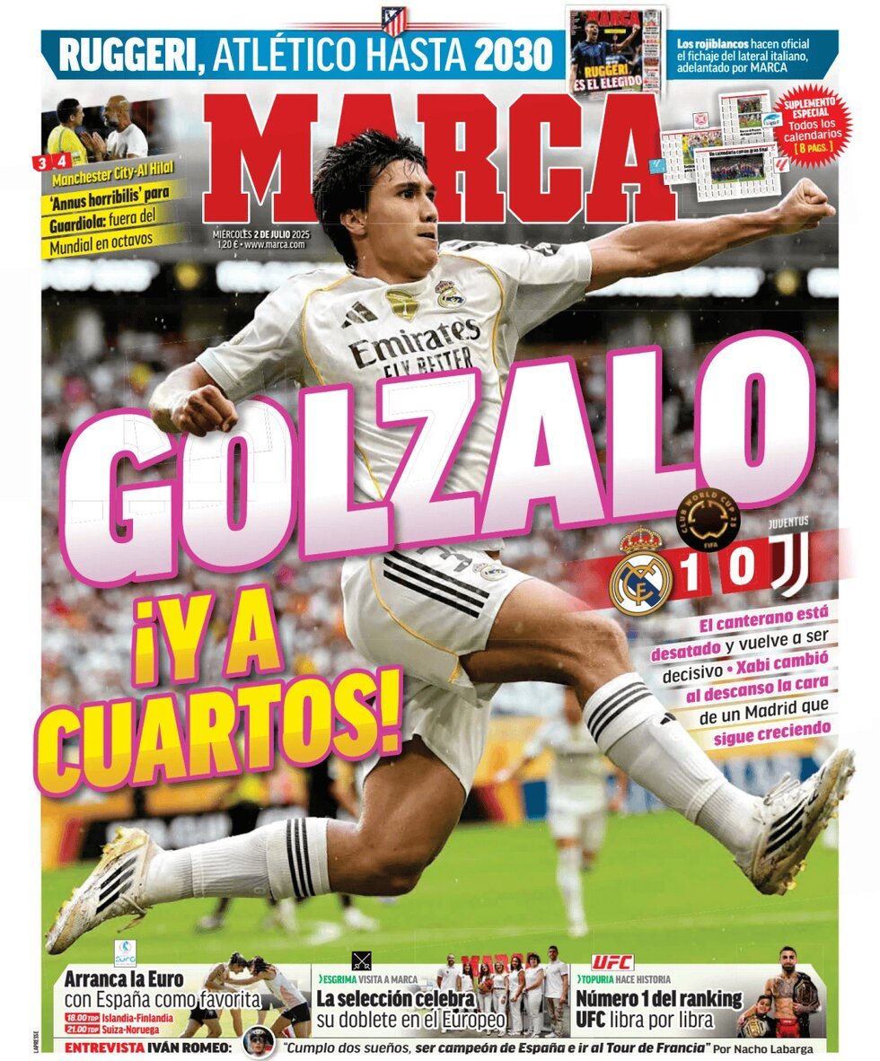 Prima Pagina Marca 02/07/2025