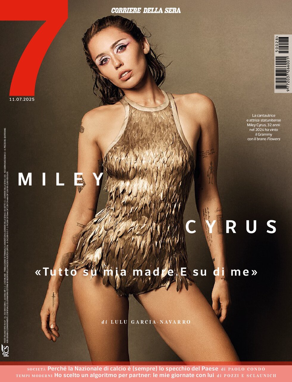 Copertina Sette (Corriere della Sera) 11/07/2025