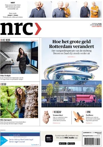 Prima Pagina NRC Handelsblad 12/07/2025