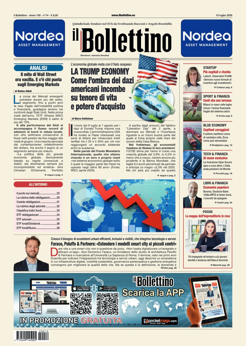 Copertina Il Bollettino 15/07/2025