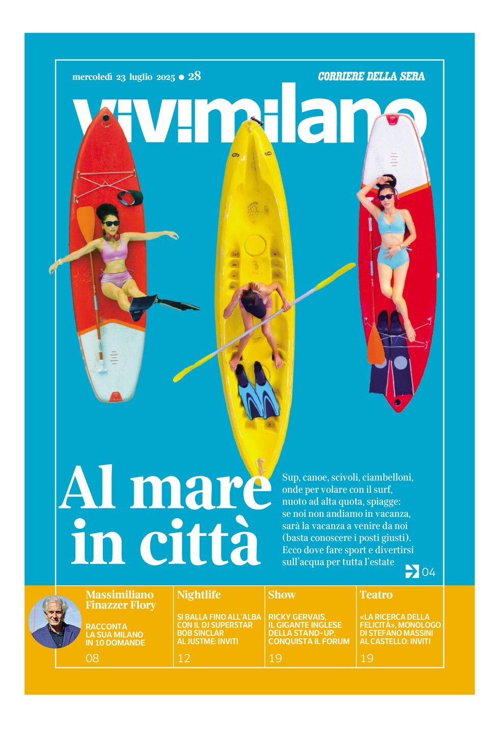 Copertina ViviMilano 23/07/2025