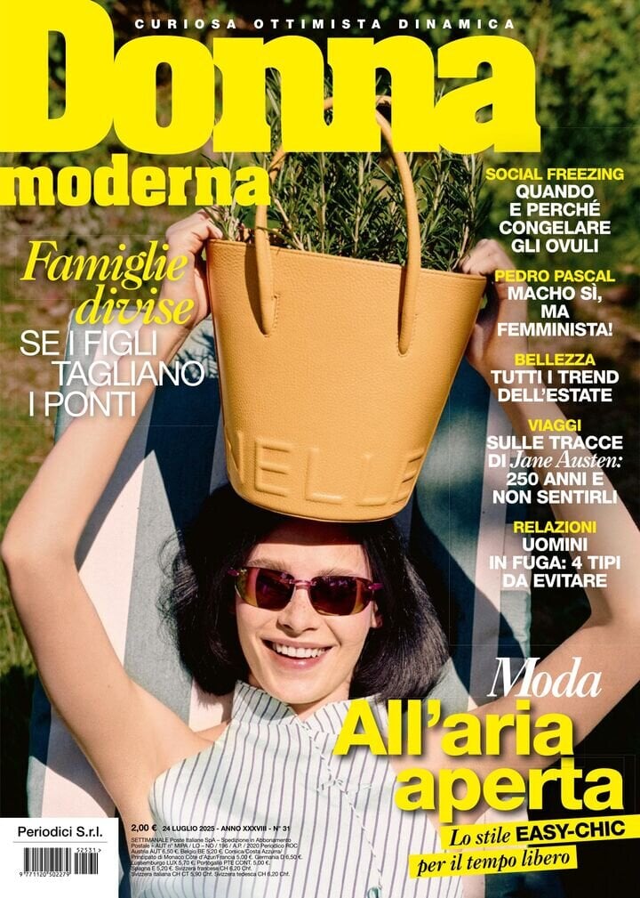 Copertina Donna Moderna 24/07/2025
