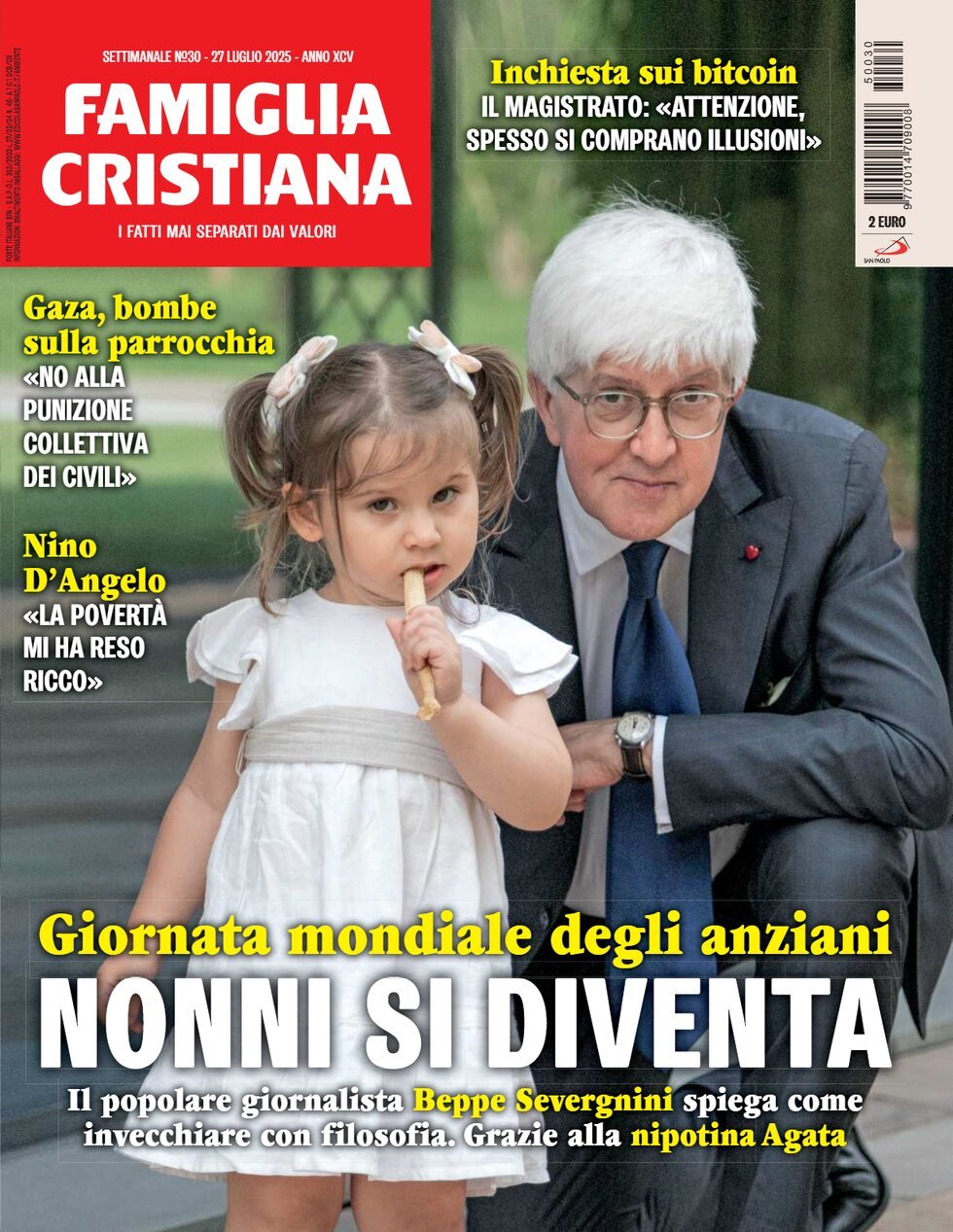 Copertina Famiglia Cristiana 24/07/2025