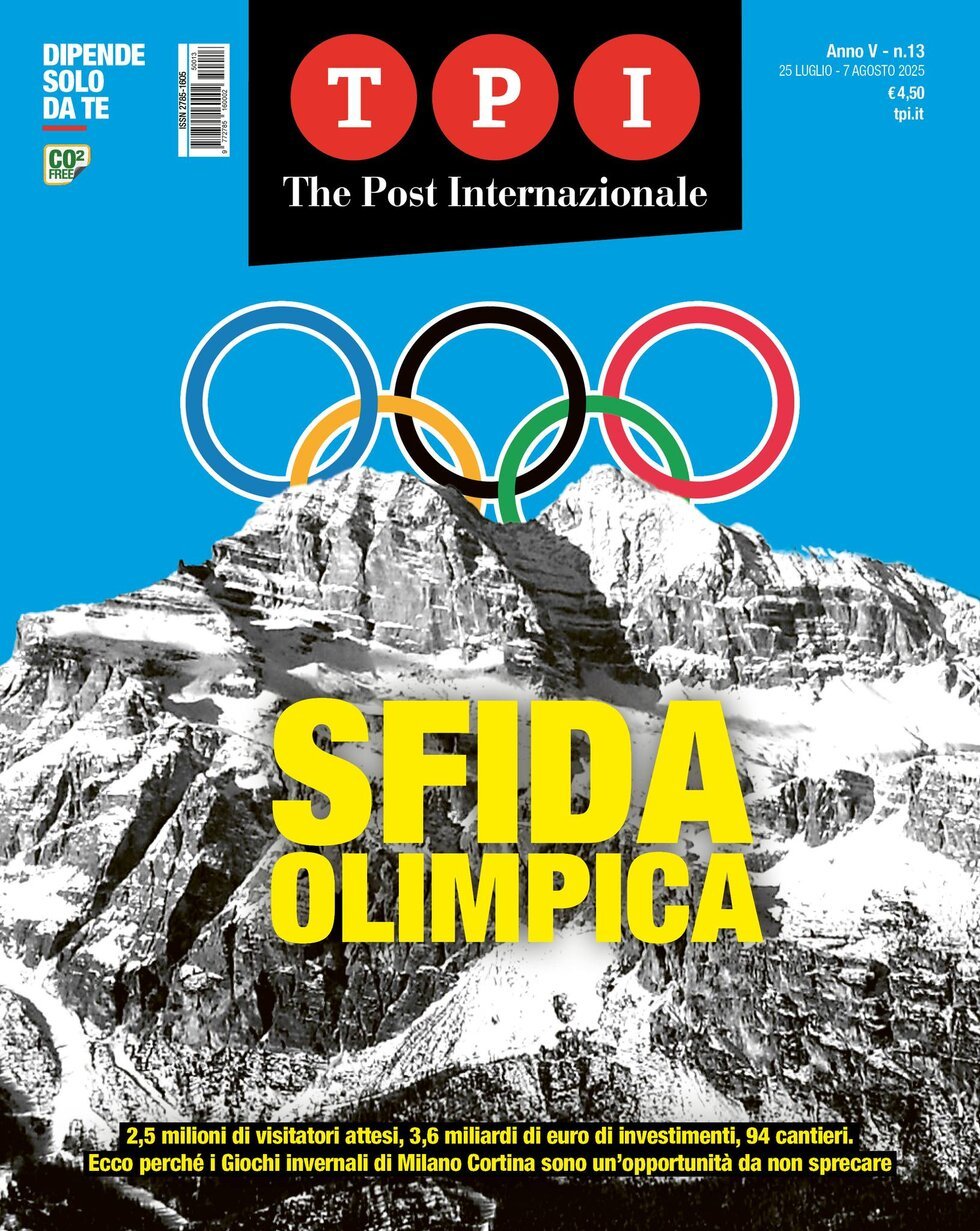 Copertina TPI (The Post Internazionale) 25/07/2025