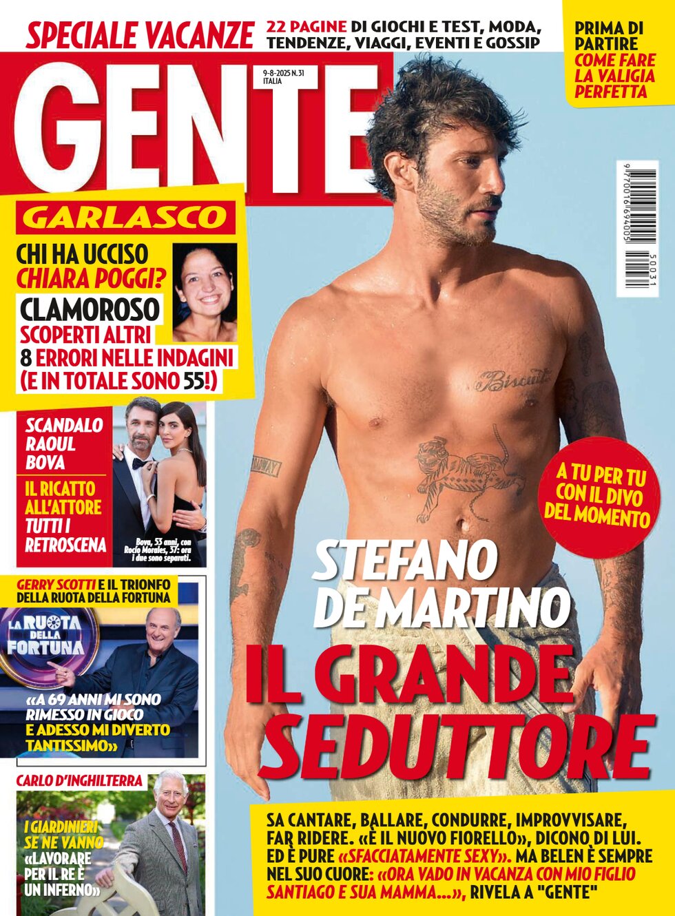 Copertina Gente 01/08/2025