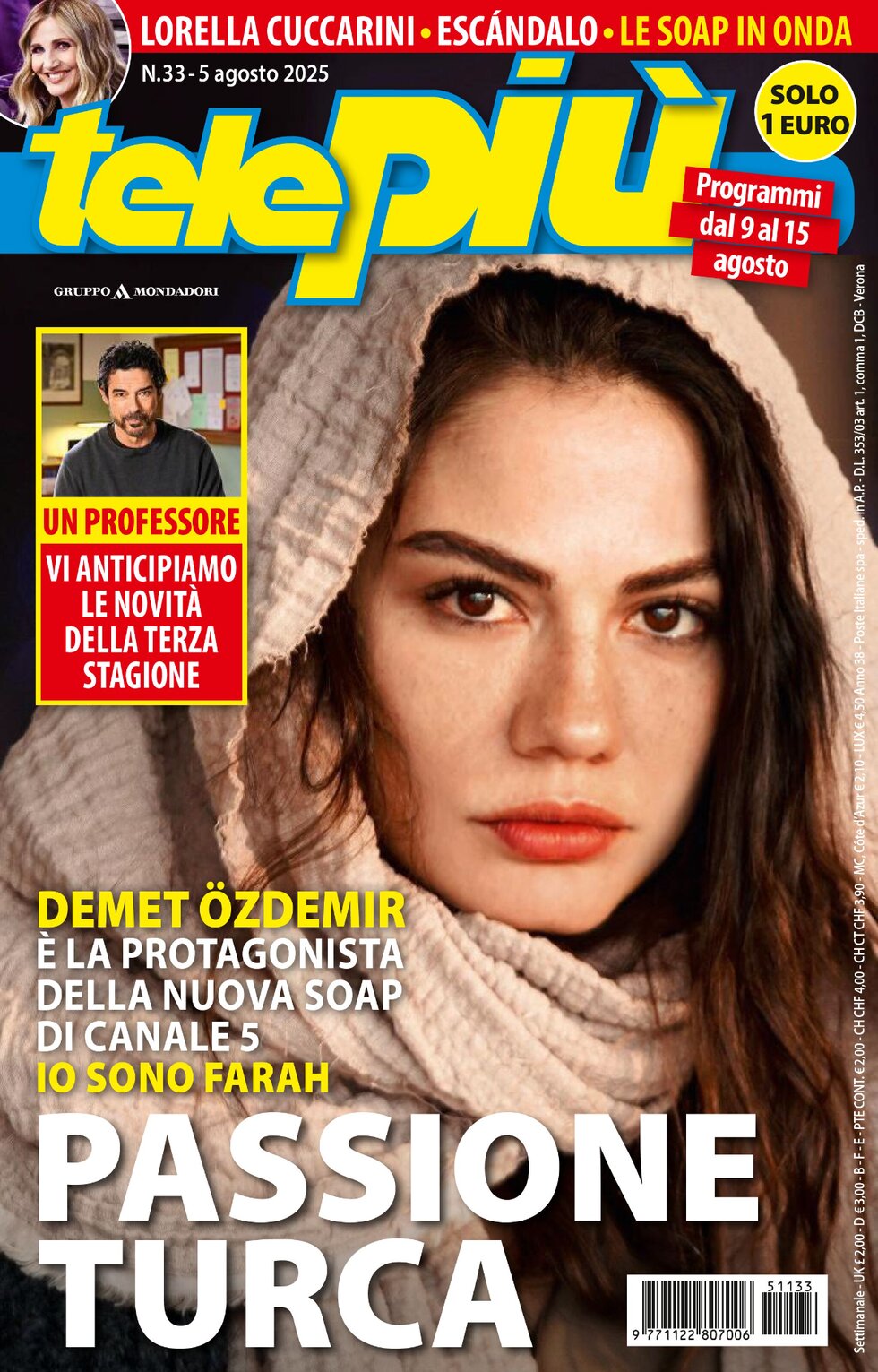 Copertina Telepiù 05/08/2025